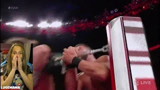 WWE Raw 4/30/18 Elias vs Bobby Roode Injured??