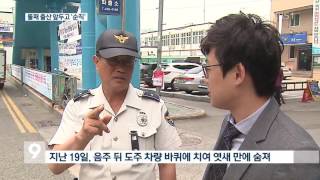 곧 둘째 출산인데…음주 도주차에 경찰관 순직