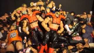 WWE Mattel Figure Collection 2015! (WWE figure collection, WWE Elite customs 2015, and more!)