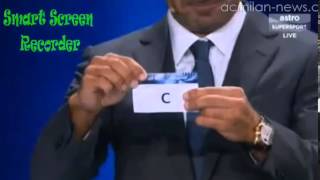 Galatasaray Şampiyonlar Ligi Kura [29.08.2013] / Champions League Drawing FULL