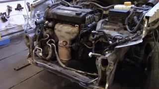 Кузовной ремонт. Ремонт Шевроле Авео, лобовой удар. Body repair.
