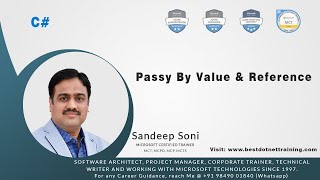 C# Tutorial | Passy By Value and Reference