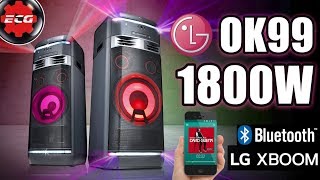 ¡¡Vas a flipar con este altavoz bluetooth de 1800W!! LG XBOOM OK99