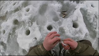 Рыбалка зимой на реке Быстрице. Кумёнский район.