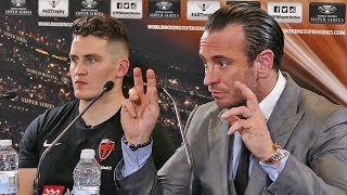 George Groves POST FIGHT PRESS CONFERENCE with Shane McGuigan & Kalle Sauerland