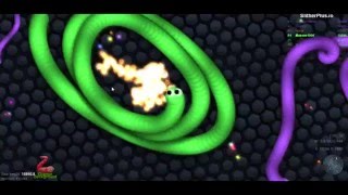 Нарезка по slither.io (читер) 30К МАССЫ