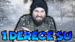 1 DERECELİK SUYA GİRİLİR Mİ ? | HASTANELİK OLDUM !