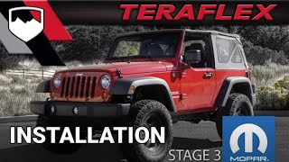 TeraFlex Install: Mopar Stage 3 Lift Kit
