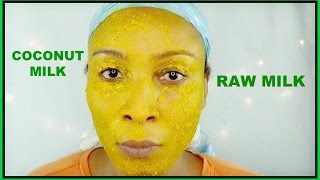 WHICH IS BETTER COCONUT MILK OR MILK,TIGHTEN TONE WRINKLES FINE LINES BRIGHTEN+LIGHTEN|Khichi Beauty