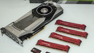 Распаковка видеокарты Nvidia GeForce 1080 Ti Founders Edition и 32 Gb оперативки Kingston Savage