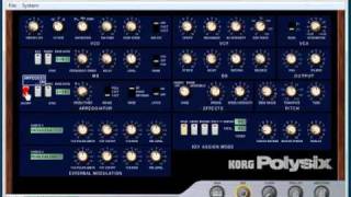 Korg Legacy - (Polysix)