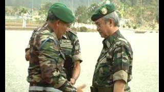 beret hijau kehormat
