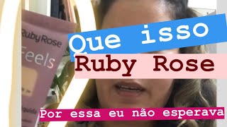 testando a nova Base da linha Feels da Ruby Rose