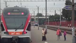 ЭПГ-004 прибывает на станцию Минск-Пассажирский