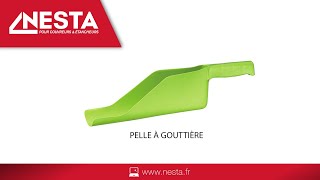 Pelle à goutière FREUND