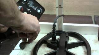 Coke near coin with DeepTech's Vista SPRITE metal detector