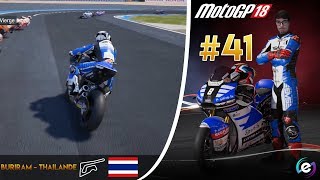MotoGP 18 Carrière #41 - CE TRAVERS DE PORC !?