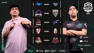Liga Master Flow | Jornada 9 | Apertura 2020 | League of Legends
