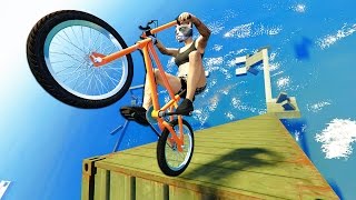 GTA 5 EPiC BMX STUNTS Races #7 (GTA 5 PC Stunts)