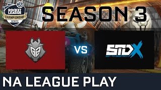 G2 Esports vs SetToDestroyX NA League Play - RLCS S3