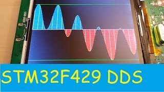 STM32F429 + SDRAM | DDS Signal Generator | DMA2D | LTDC Hardware | CooCox CoIDE