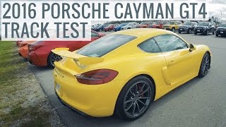 2016 Porsche Cayman GT4 Track Test