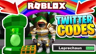 NEW LEPRECHAUN SIMULATOR + 5 NEW CODES | Leprechaun Simulator Roblox! New Hat with Code