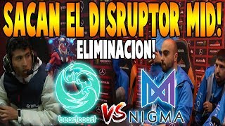 BEASTCOAST vs NIGMA [Game 3] BO3 - ELIMINACIÓN "Disruptor Mid" - LEIPZIG MAJOR DreamLeague 13 DOTA 2