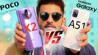 Poco X2 vs Samsung A51 - Full comparison  !! ??