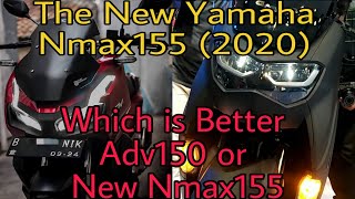 THE NEW YAMAHA NMAX155 | WITH HONDA ADV150  | QUICK REVIEW |
