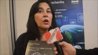 Patricia Vega presentando la Feria Automechanika Frankfurt.Video reporte.-Javier Espichán