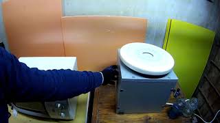 Бизнес в гараже. Делаем первую партию. Centrifugal casting of silicone baits.