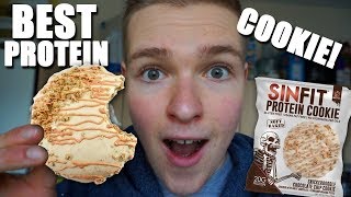 BEST PROTEIN COOKIE EVER! - SinFit SnickerDoodle Chocolate chip