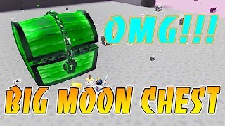 The First See SUPER BIG MOON CHEST & HUNTING RAINBOW PETS || ROBLOX Pet Simupator