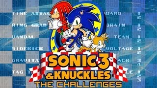 Sonic 3 & Knuckles: The Challenges - All "S" Ranks Walkthrough