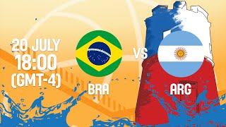 Brazil v Argentina - Full Game - Group A - 2016 FIBA Americas U18 Men's Championship