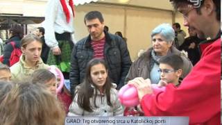 TV KANAL9, NOVI SAD: Trg otvorenog srca u katoličkoj porti