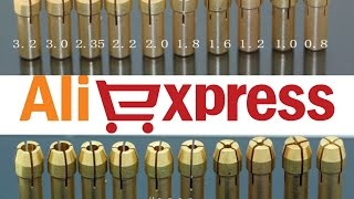Цанги или цанговые патроны для бормашины или гравера Dremel MultiPro из Китая (aliexpress)