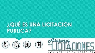 Licitación Publica