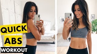 Quick Abs Workout for a Flat Stomach