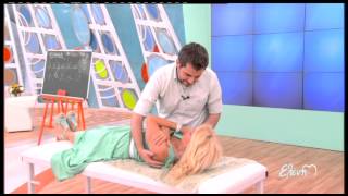 Entertv: Η Ελένη Μενεγάκη και ο χειροπράκτης