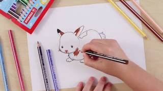 How to draw a bunny (STABILO Tutorials, intermediate)