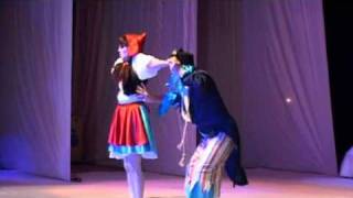 Teatrul Ginta Latina O poveste de iarna scufita rosie si lupul regie vitalie jacota