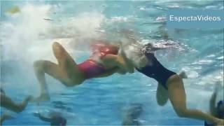 ВОДНОЕ ПОЛО игра под водой