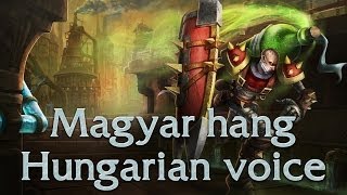 League of Legends - Singed magyar hangja/hungarian voice