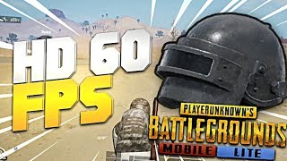 PUBG MOBILE LITE FICOU PERFEITO - CUSTOM EM HD, 60 FPS E SEM DELAY