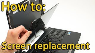 Laptop screen replacement Lenovo G555, G550
