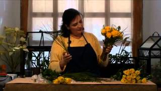 Cómo hacer un ramo de novia con rosas amarillas
