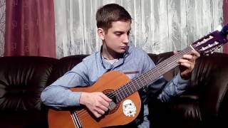 Гитарист-композитор О.Копенков. Пьеса для гитары "Карнавал".