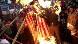 Anti-America protests in Iran after Trump leaves nuclear deal